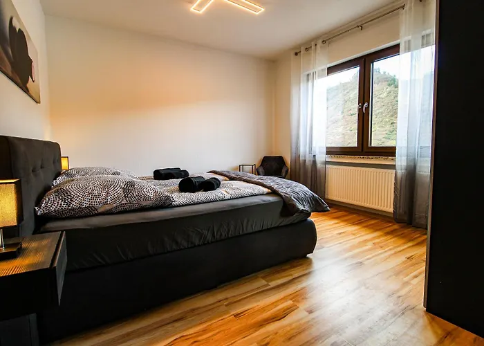 Exklusive Moselidylle: Mit Traumhaftem Staustufenblick, Netflix, Terrasse Apartamento