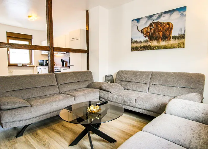 Apartamento Exklusive Moselidylle: Mit Traumhaftem Staustufenblick, Netflix, Terrasse Neef